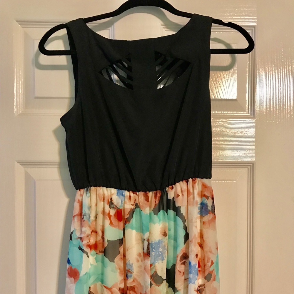 Floral maxi dress